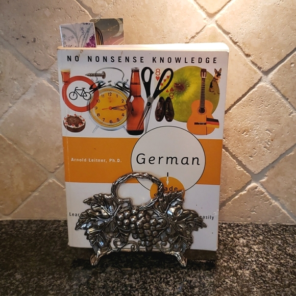 Studio Silversmiths Grapevine Napkin Letter Book Card Holder - Picture 10 of 13